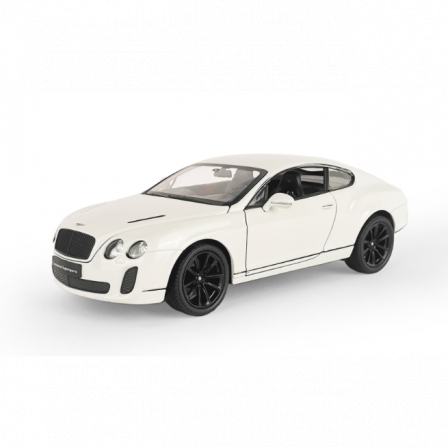 *Машинка WELLY 1:24 Bentley Continental Supersports, белый