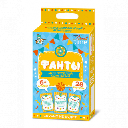Игра настольная "Фанты. Для веселой компании" Актив time
