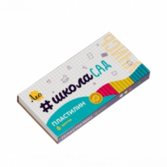 Пластилин классический LMC-0106 120 г ( в картонной упаковке ) 6 цв. .