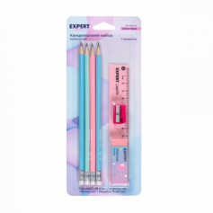 Набор канцелярский Trend Pastel 7 пред. ( в блистере )