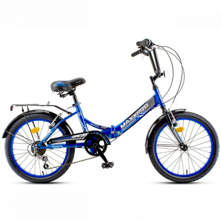 20" Велосипед COMPACT 20S Y20S-3 (сине-черный)