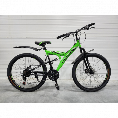 26" Велокомплект Barhan зеленый 18" рама F263D