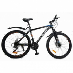 26" Велокомплект Rook MА262D,18 рама черный/серебристый MА262D-BK/SR