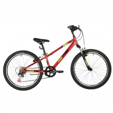 24" Велокомплект FOXX DIFFER 11"  6скор (красный)