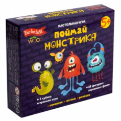 Игра настольная деревянная "Поймай монстрика" Far far land Wood