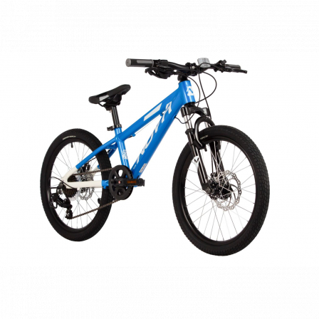 20" Велосипед NOVATRACK  EXTREME, алюм, 7-скор (синий) Shimano/MICROSHIFT, диск тор STG