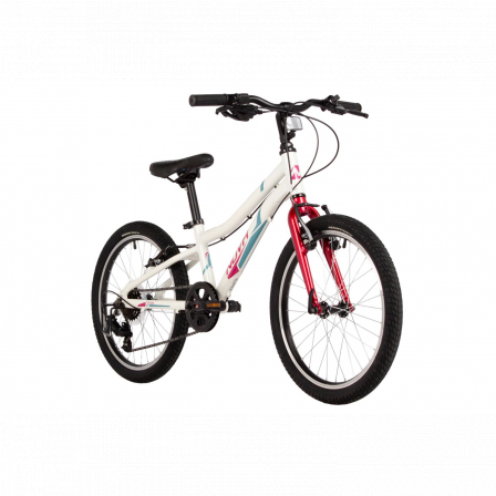20" Велосипед NOVATRACK  NOVARA, алюм, 6-скор (белый) TY21/TS38/SG-6SI V-brake
