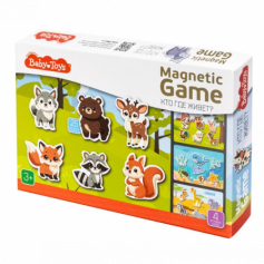 Игра магнитная "Кто где живет?" Магнитные игры