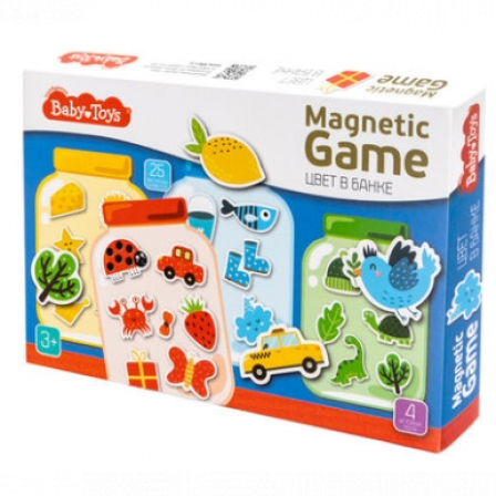 Игра магнитная "Цвет в банке" Магнитные игры