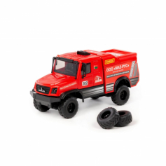 Гоночный грузовик МАЗ-6440RR инерционный (в коробке)