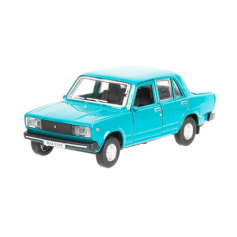 Машина металл LADA ваз-2105 1997 12 cm, двери, багаж, инерц., кор. Технопарк.