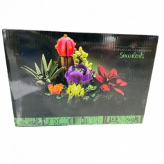 А Конструктор Цветок Succulents, 771 дет