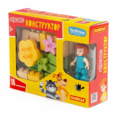 Конструктор "Макси" - "Простоквашино. Мама на шезлонге" (18 элементов) (в коробке)