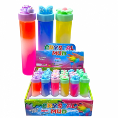 А Слайм в тубе. Crystal mud KKX-1054 (уп 24 шт)