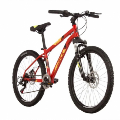 24" Велосипед NOVATRACK 24" BATTLER сталь 12'', красный, 6 скор.TZ500/TS-38/SG-6S, D-brake