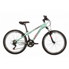24" Велосипед NOVATRACK 24" ACTION сталь 12'', бирюзовый, 18 скор. TZ500/TS-38/TZ500/SG-6S, V-brake