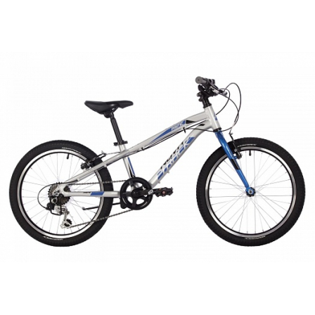 20" Велосипед NOVATRACK PRIME алюм. 10, серебристый, TY21/TS-38/SG-6S, V-brake