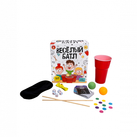 Игра настольная "Весёлый батл" для детей