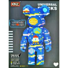 Конструктор Bearbrick 3D, 5186 дет. №7111