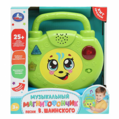 Магнитофончик Шаинский музыка в кор.бат Умка