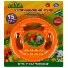 Музыкальный руль Ми-ми-мишки на блист. Умка