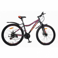 26" Велокомплект Rook MA260DW черный/розовый