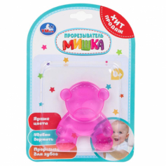 Прорезыватель мишка на блист. Умка в кор.12*24шт