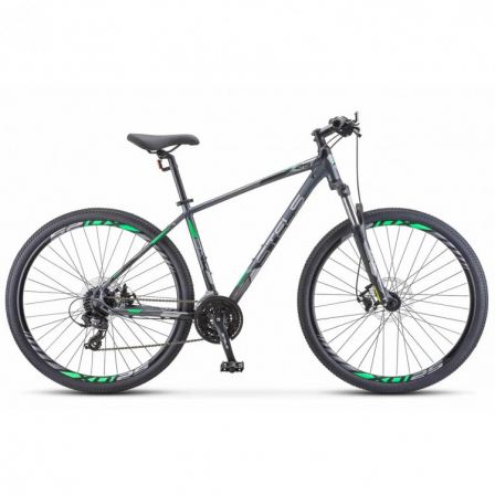 29" Велосипед Stels Navigator 930MD 18,5 рама сталь (Антрацитовый/зеленый) 091698