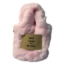А Сумка мех.малая, с кож. вставкой (KEEP CALM and BE COOL)