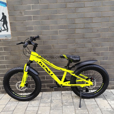 20" Велокомплект KENLI 20 Алюминий/спицы черно-красный 2002L