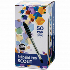 Ручка SCOUT черные чернила  Centrum, 0,7 мм