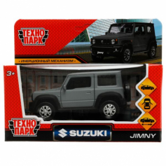 Машина металл SUZUKI JIMNY 11,5 см, двер, баг, инер, сер, кор. Технопарк