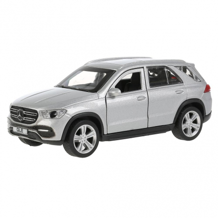 Машина металл MERCEDES-BENZ GLE 12 см, двери, багаж, серебристый, в кор. Технопарк в кор.2*36шт