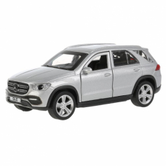 Машина металл MERCEDES-BENZ GLE 12 см, двери, багаж, серебристый, в кор. Технопарк в кор.2*36шт