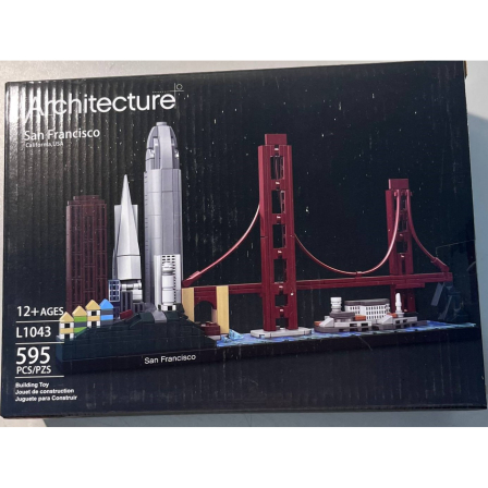А Конструктор 3D L1043 Архитектура, 595 дет