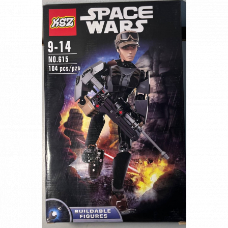 А Конструктор Солдат 615-TS, 104 дет