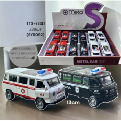 А Машинка метал.(SY6092)(12шт)
