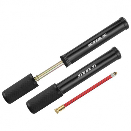 Насос HPS-295-3 Stels ручной пластиковый черный (37 см)