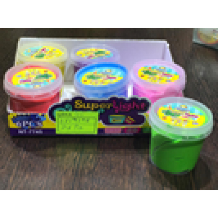 А SuperLight  Пластилин для рук в банке (УП 6 шт) ККХ9298