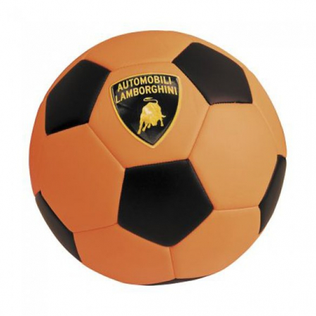Мяч "LAMBORGHINI" футбольный матовый, размер 5 (22см), 3 слоя, вес:430гр, материал: TPU 4mm, оранжев