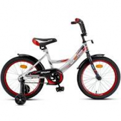 18" Велокомплект MAXXPRO SPORT-18-3 (бело-красный)