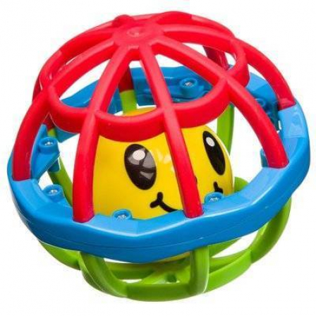 Игр.разв.пласт., ШАР С СОЛНЫШКОМ, Bondibon, BOX 12х16х14 см.