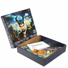 Королева тьмы.  Настольная игра-ходилка квадрат. 40 карточек. 250х250х55 мм. Умные игры. в кор.10шт