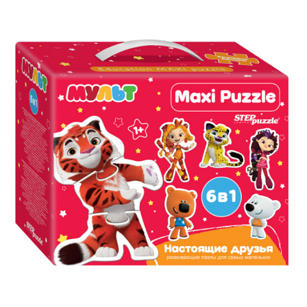 Мозаика "puzzle" 6в1 "Мульт" (0+ Медиа)