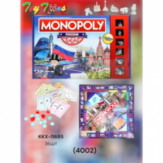 А Настольная игра Монополия (4002)