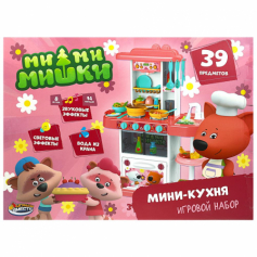 Кухня Ми-ми-мишки свет-звук, вода, размер.72см, кор.60*44*16см ИГРАЕМ ВМЕСТЕ в кор.6шт