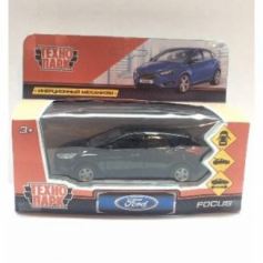 Машина металл "FORD Focus хэтч" ТМ Технопарк, инерц.,