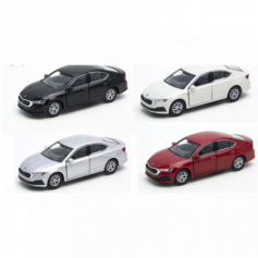 Машина 4.75" SKODA OCTAVIA (NEW  (сереб, черн)