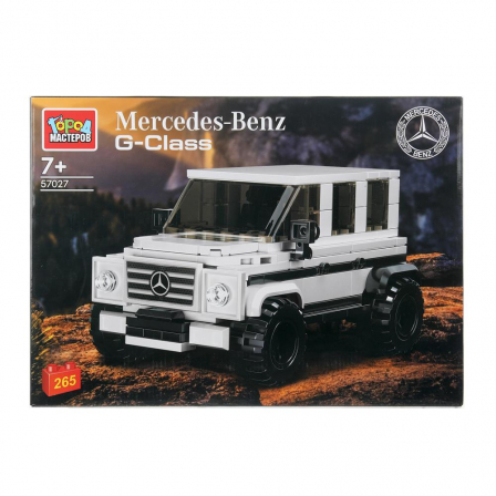 Конструктор mercedes g-klass, 265 дет. Город мастеров в кор.2*30шт 57027-ZH