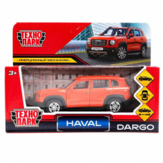 Машина металл HAVAL haval dargo,дл 12 см,дв,багаж,инер, терракотовый, в кор. Технопарк в кор.2*36шт